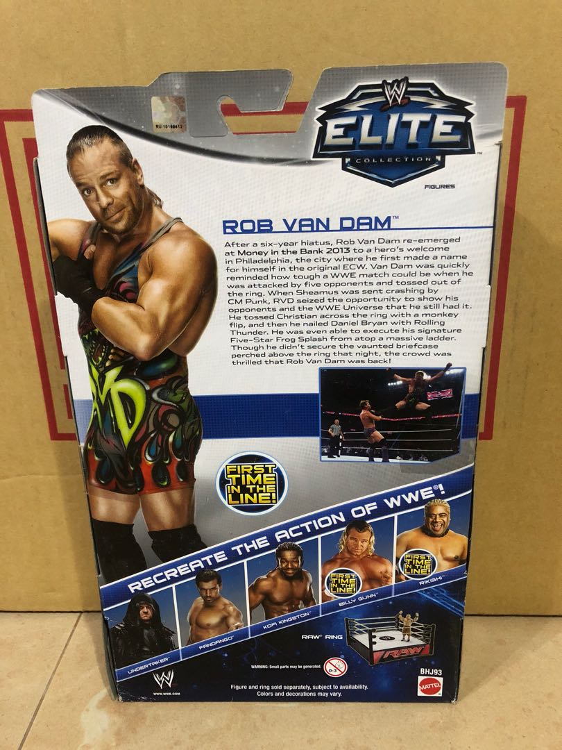 Mattel WWE RVD, Hobbies & Toys, Toys & Games on Carousell