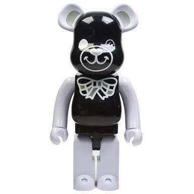 Medicom x Fragment Design x Freemansory Bearbrick Tee Black