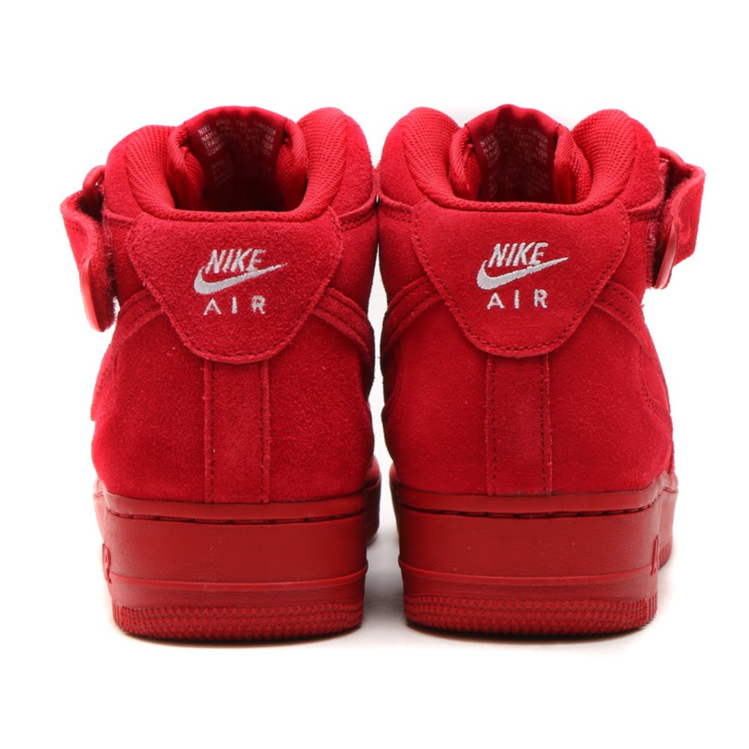 nike air force mid red