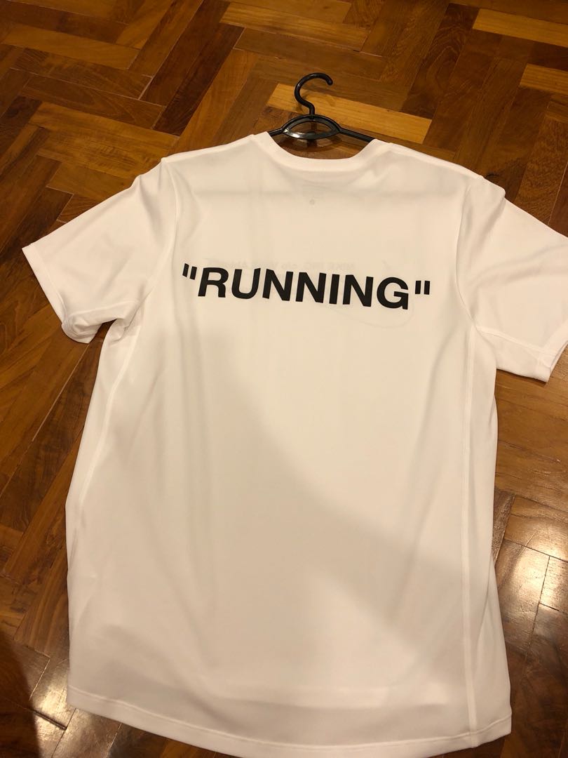 Nike off white campus tee online
