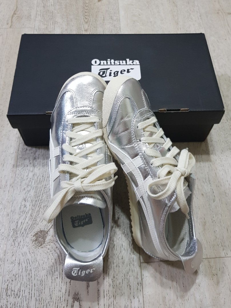 Onitsuka Tiger Ladies Mexico 66 Silver 