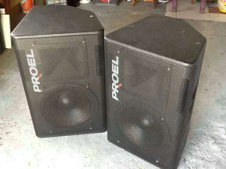 speaker proel 15 inch