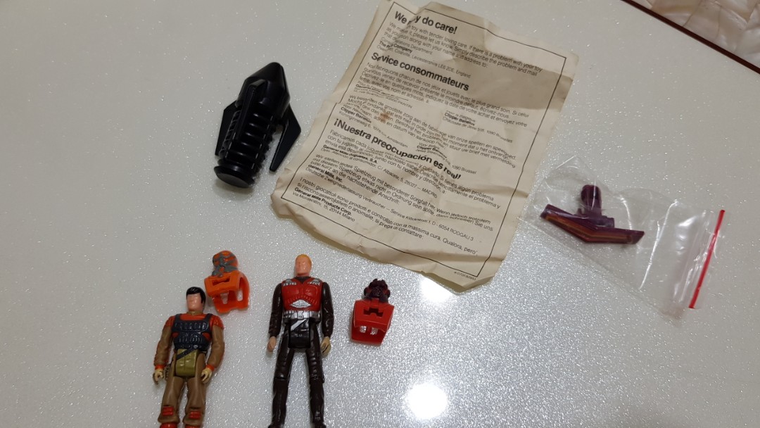Notice Originale Kenner - Masque Rhino - Pas De Reproduction - Occasion