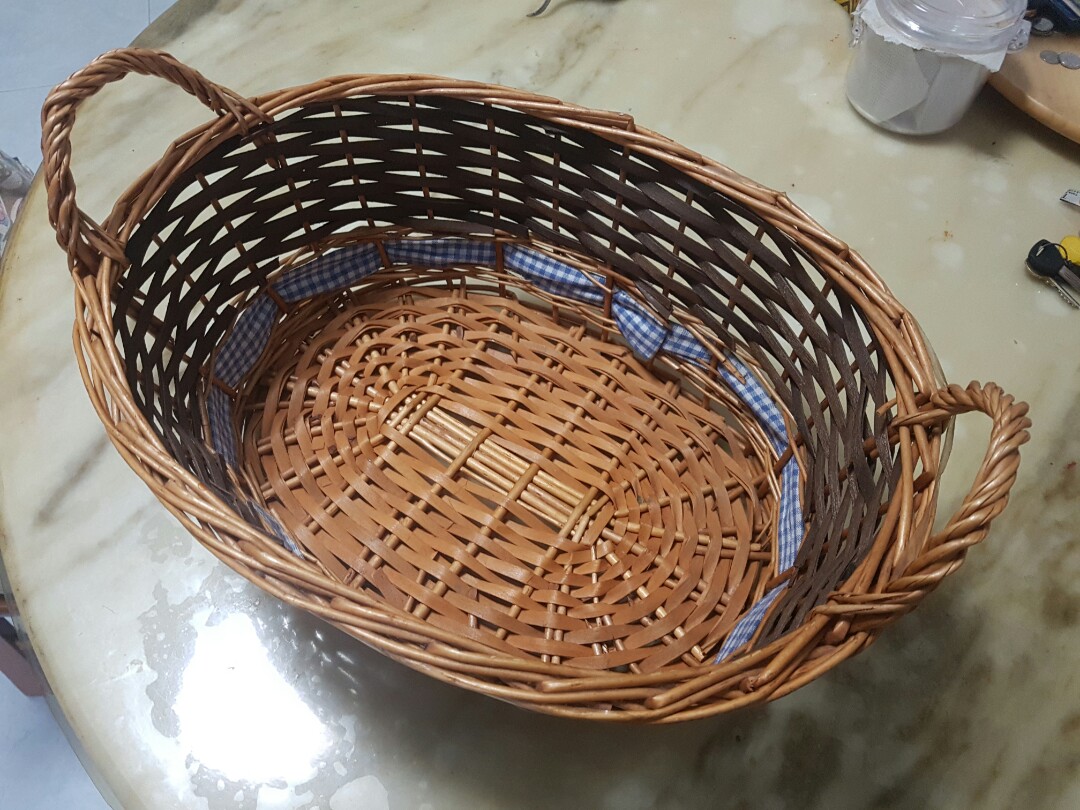Rattan Basket x3, TV & Home Appliances, Kitchen Appliances, Other Kitchen Appliances on Carousell