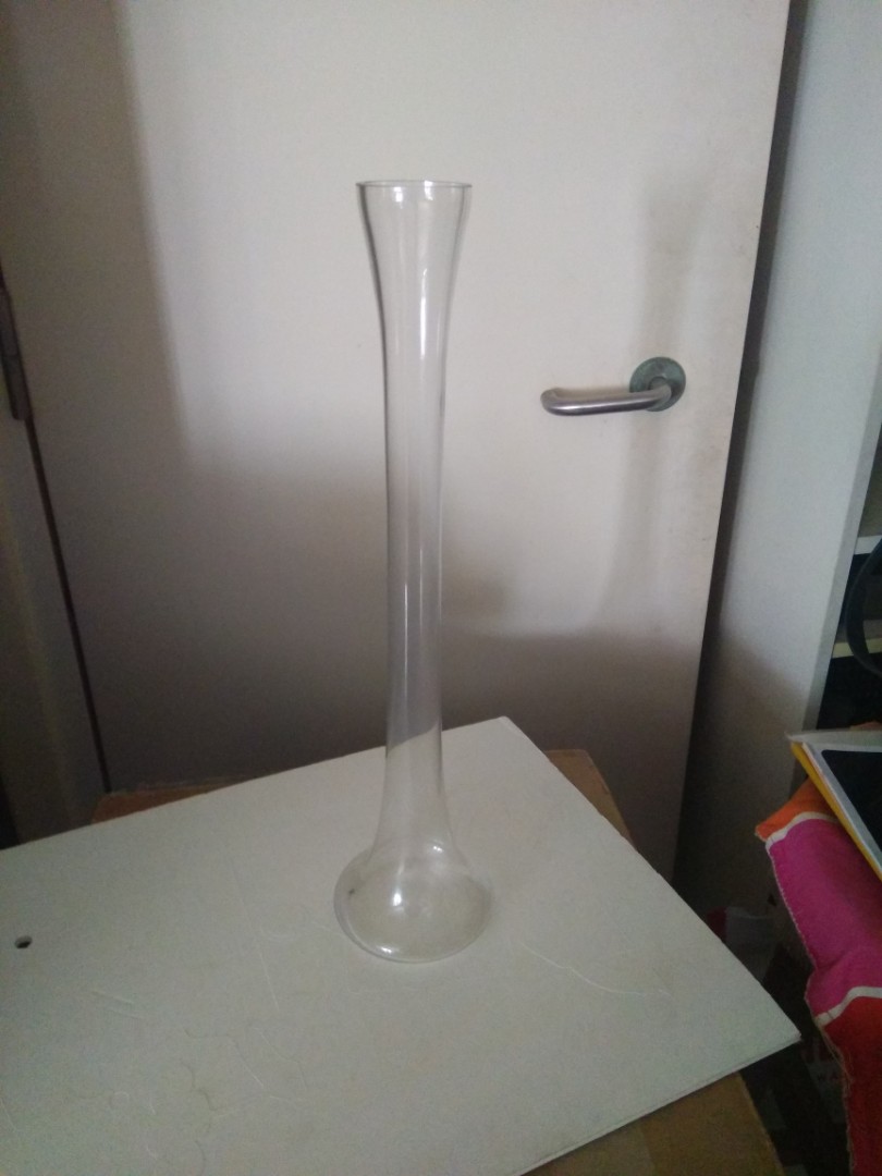 Tall Long Neck Vase Furniture Home Decor On Carousell
