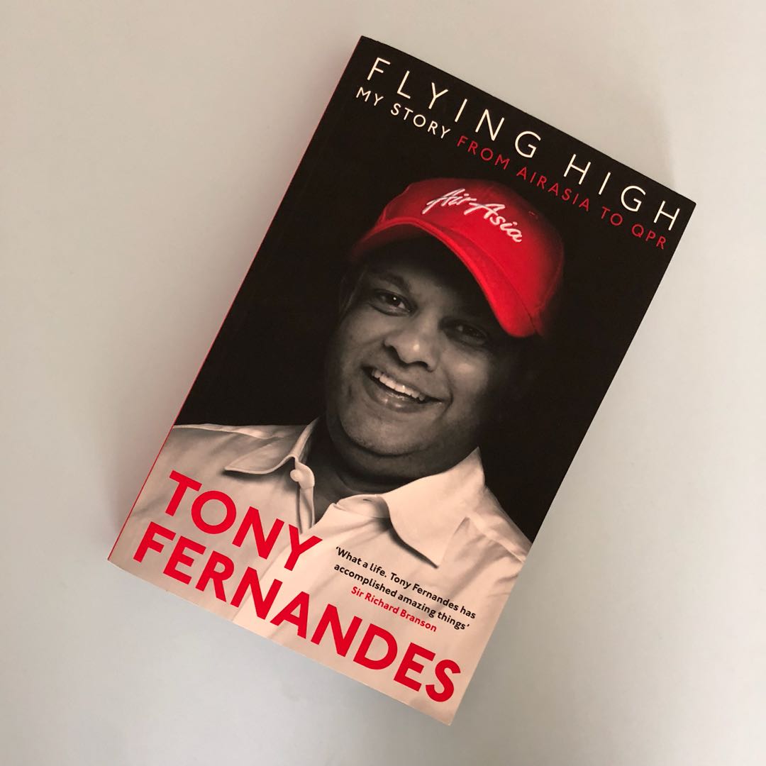 Tony Fernandes Flying High Books Stationery Books On Carousell