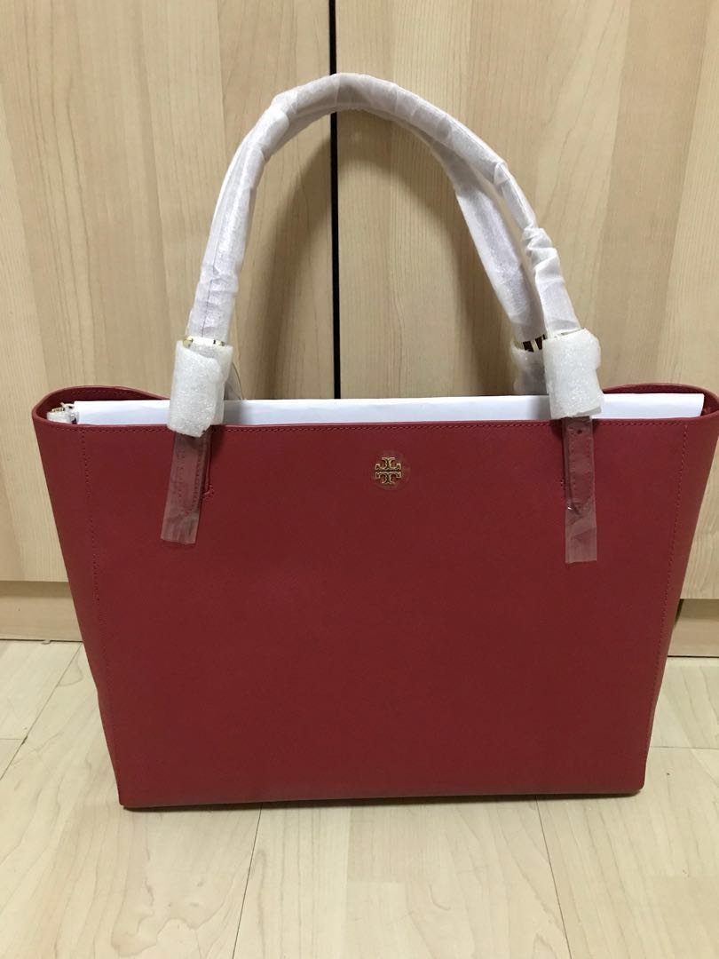 tory burch tote bag red
