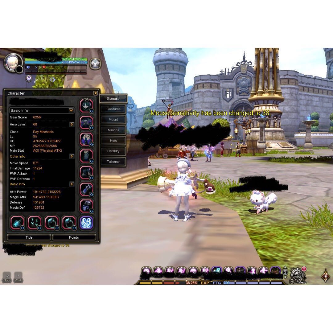 Urgent Selling Dragon Nest Sea Top Geared Account For Sale