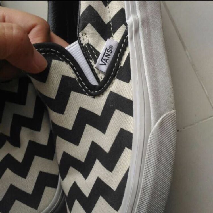 Vans Chevron Slip On Women s Fashion Footwear Flipflops and