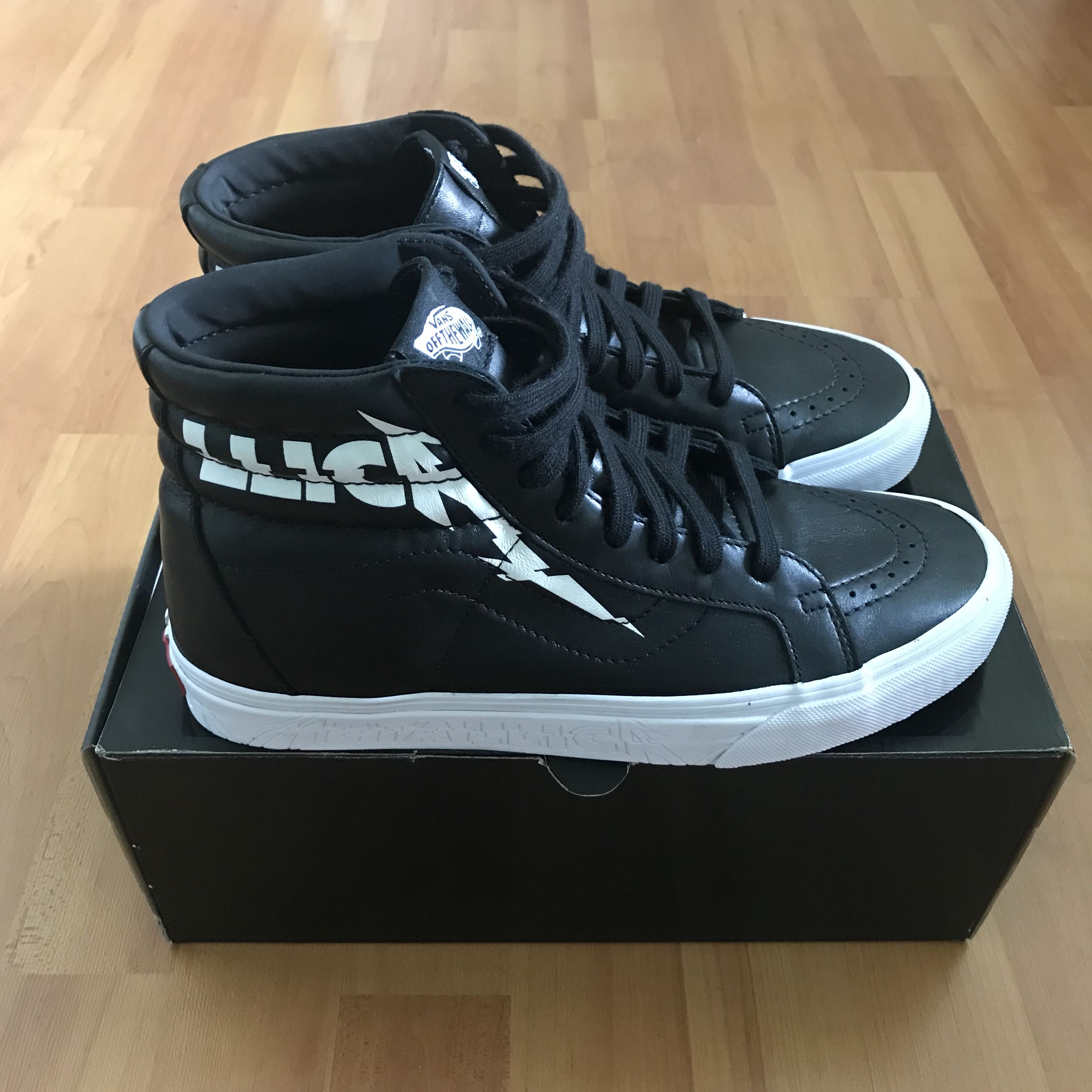 Vans Sk8-Hi Metallica Shoes - Size 12