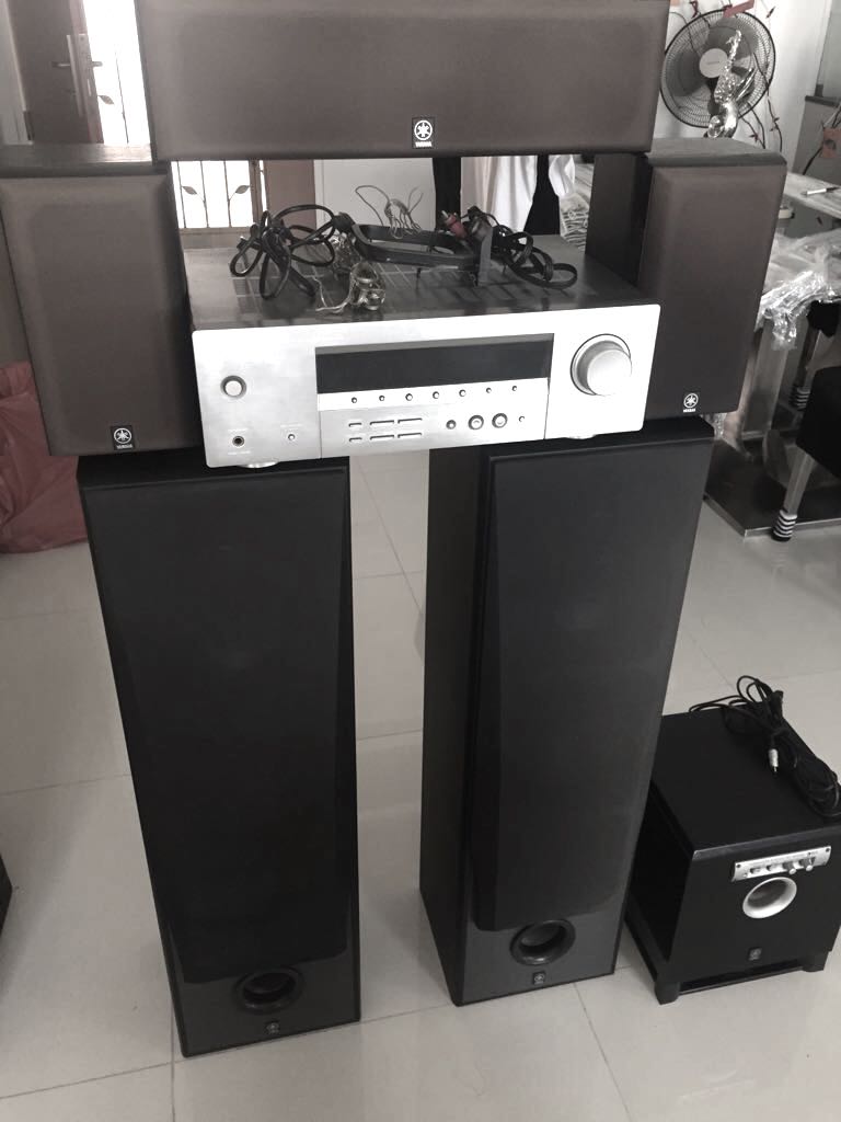 YAMAHA HOME THEATRE SYSTEM & SPEAKER., Audio, Soundbars, Speakers