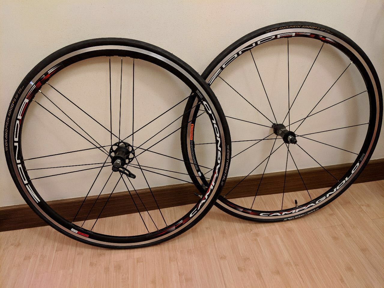CAMPAGNOLO - 622x15C Aluminum Alloyクイック付き - パーツ