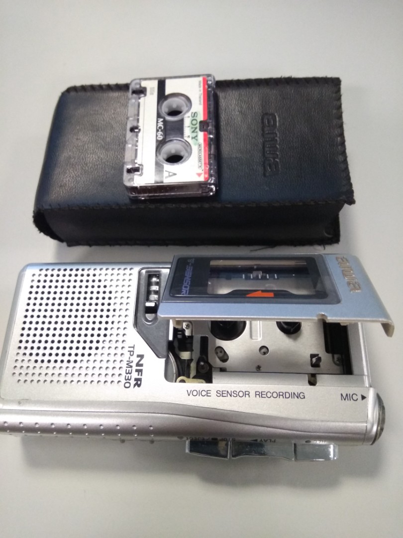 Aiwa-TP-730-Portable-Table-Recorder-Sharp-VL-E36U-Camcorder-And-Kodak-Sound- Recording-Tape