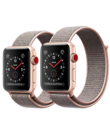 Gold aluminium case new arrivals pink sand sport loop