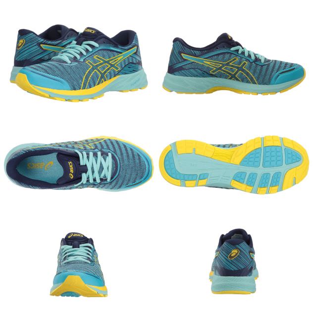 ASICS DynaFlyte Aquarium Sun Indigo Blue US Women s Size 5 5.5 6 6.5 7 12 Shoe Sneaker Running
