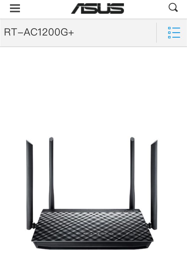 Asus Dual-band Wireless AC 1200G Gigabit Router, Computers & Tech ...