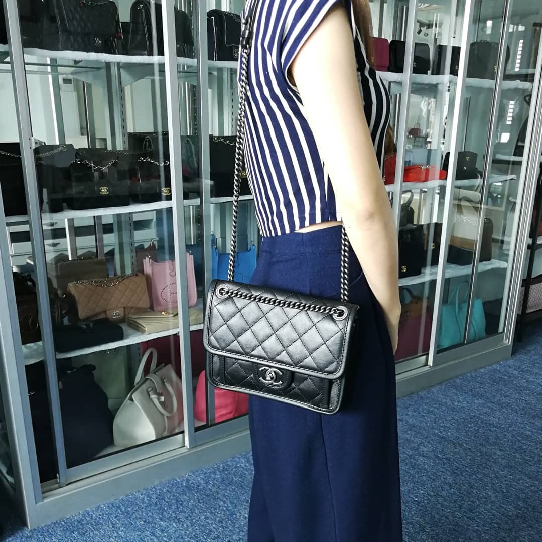 Chanel seasonal flap bag Luxury Bags  Wallets on Carousell