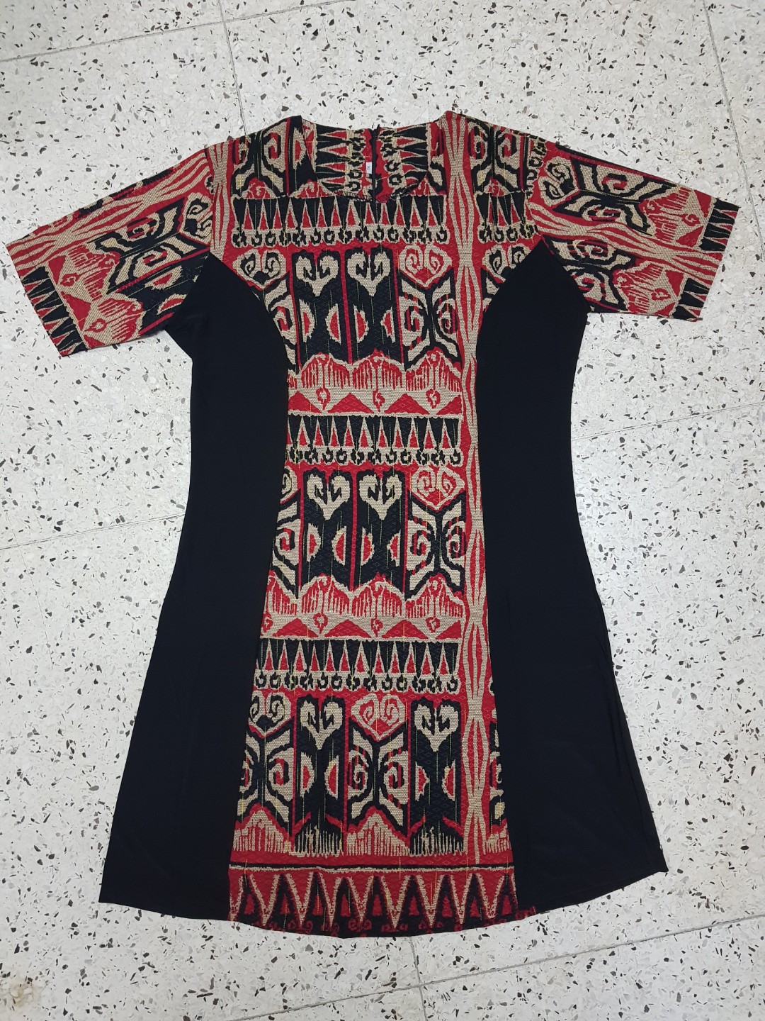 pua kumbu short dress