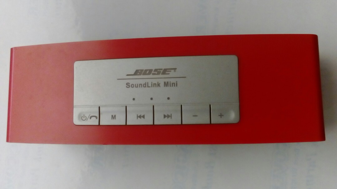 bose soundlink mini red