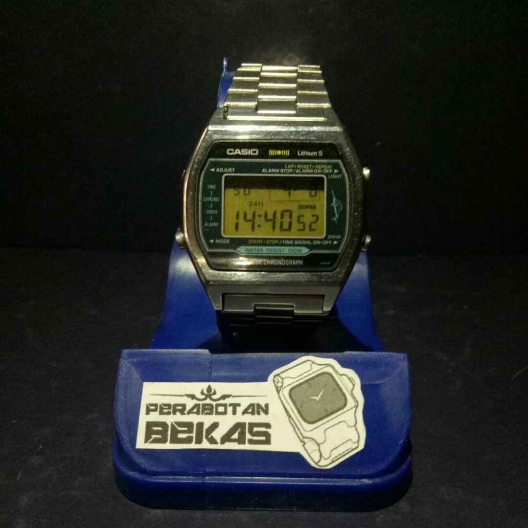 Casio vintage Marlin H101, Fesyen Pria, Jam Tangan di Carousell
