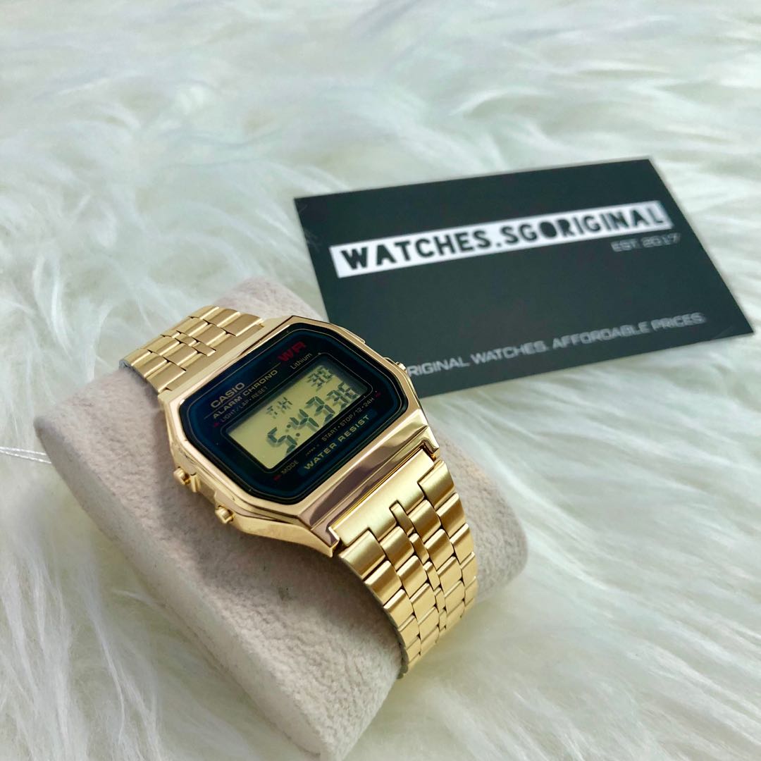 Casio a159 gold online