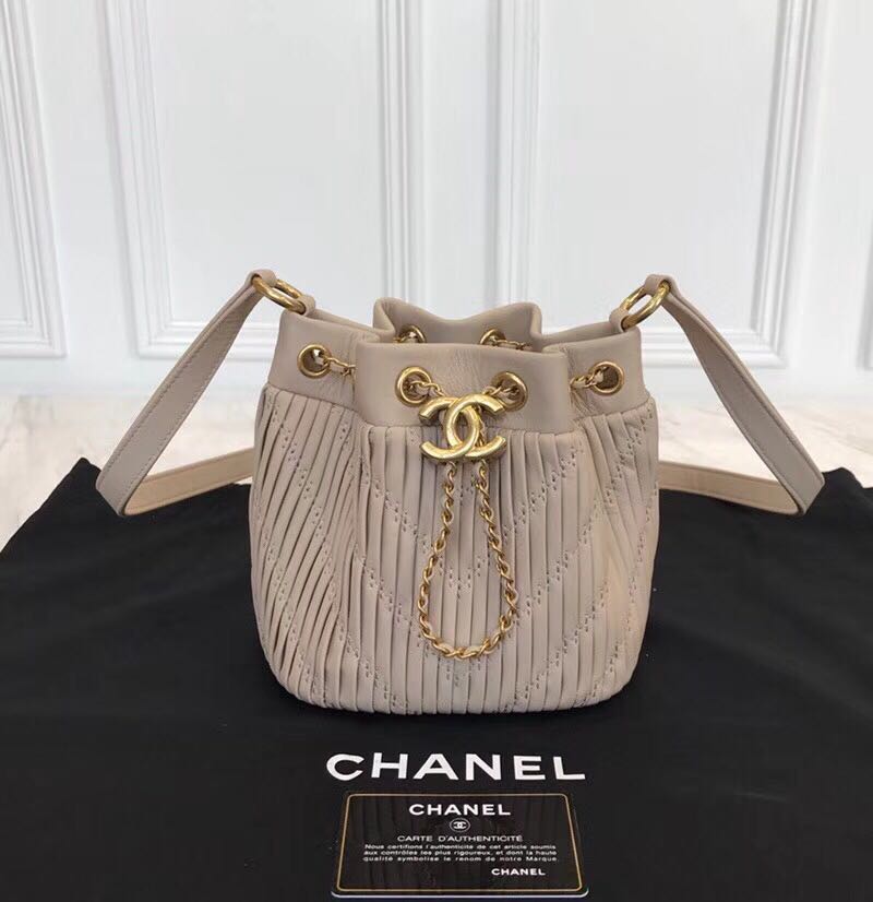 Chanel drawstring bag 2018 online