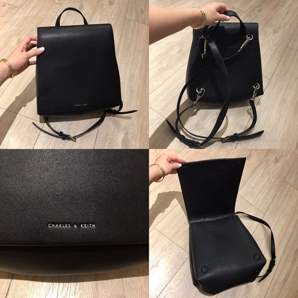 Charles and keith backpack philippines sales