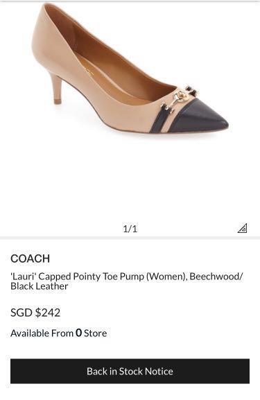 Coach shop lauri pumps