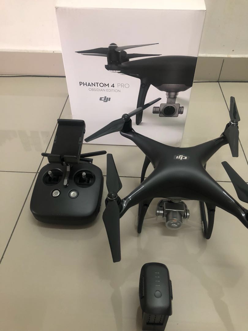 Drone DJI PHANTOM 4 PRO OBSIDIAN EDITION, Photography, Drones on