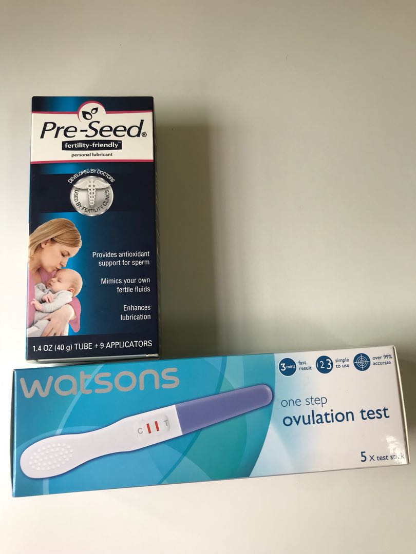 Fertility Friendly lubricant and ovulation test stick, Babies & Kids