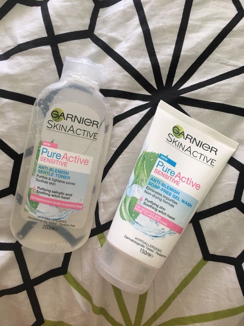 garnier anti blemish toner