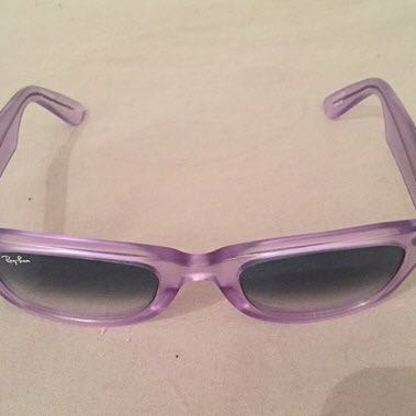 Genuine Ray Ban Wayfarer - Ice POP Grape, Women's Fashion