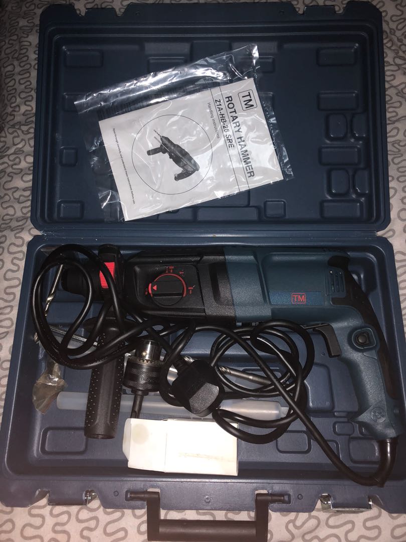Heavy duty drilling machine used only 1time