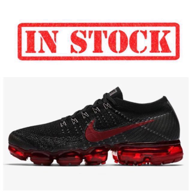 In Stock Men's Nike Air Vapormax-Black 
