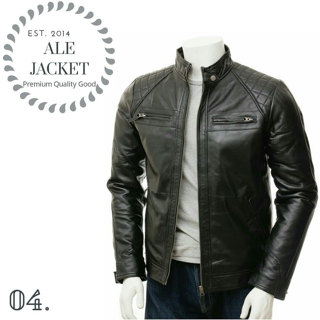 7700 Koleksi Model Jaket Kulit Pria Simple Gratis