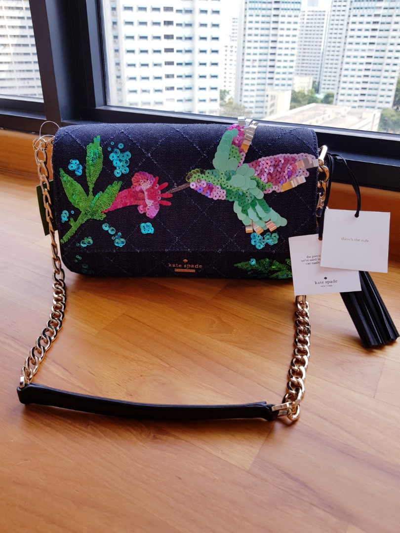 Kate Spade Limited Edition Emerson Place Hummingbird Serena Bag
