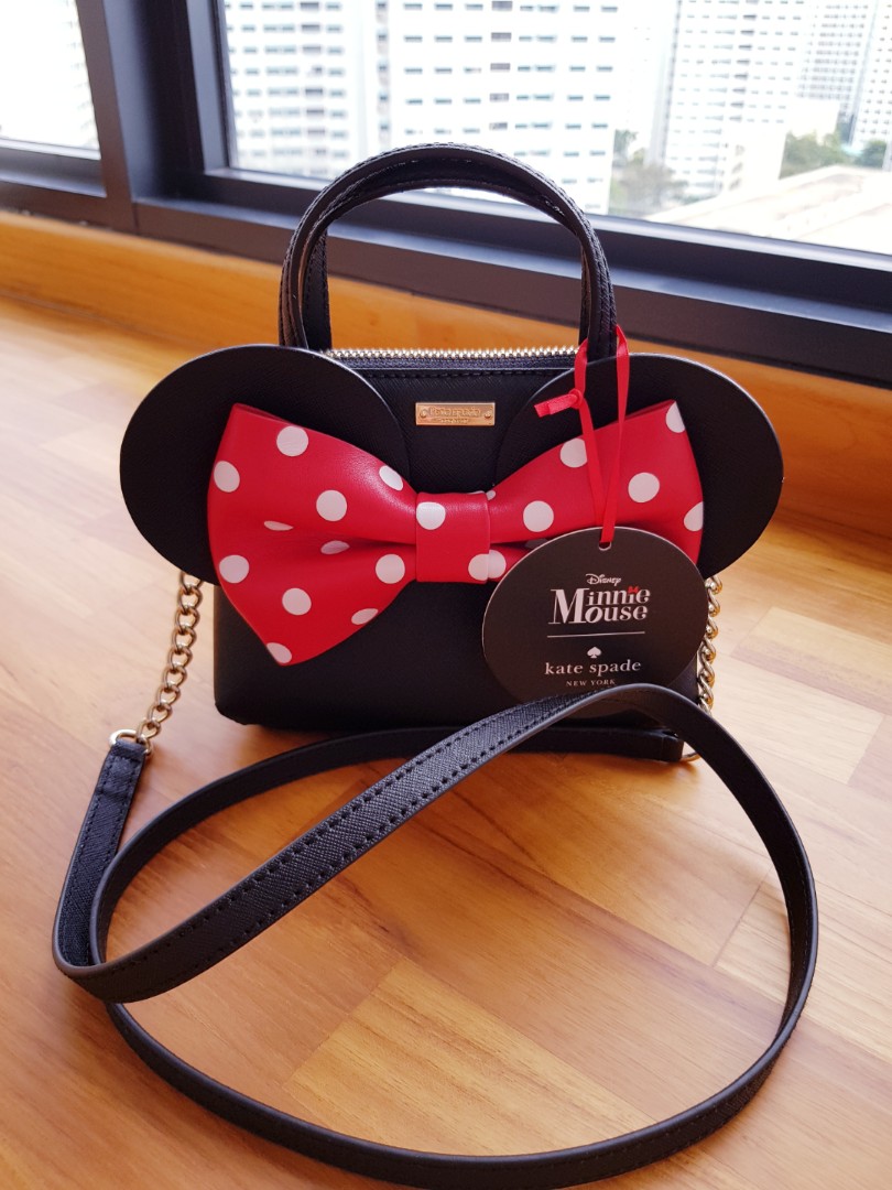 Kate Spade x Disney Limited Edition Minnie Mouse Minnie Maise Bag, Women's  Fashion, Bags & Wallets, Wallets & Card Holders on Carousell