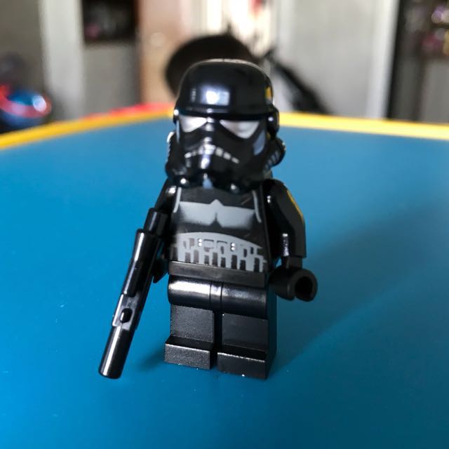 lego black stormtrooper