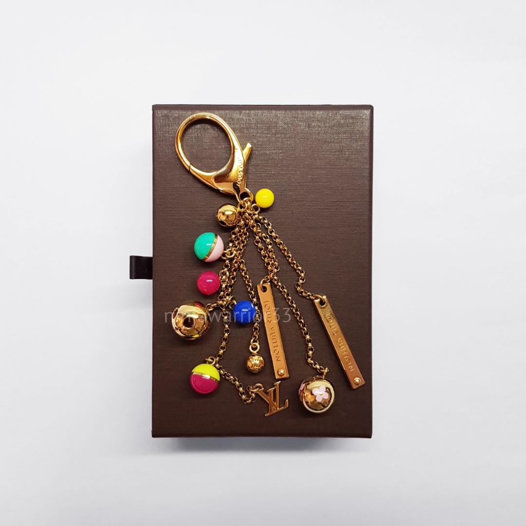 Louis Vuitton Porte Cles Grelots Bag Charm - Gold Keychains