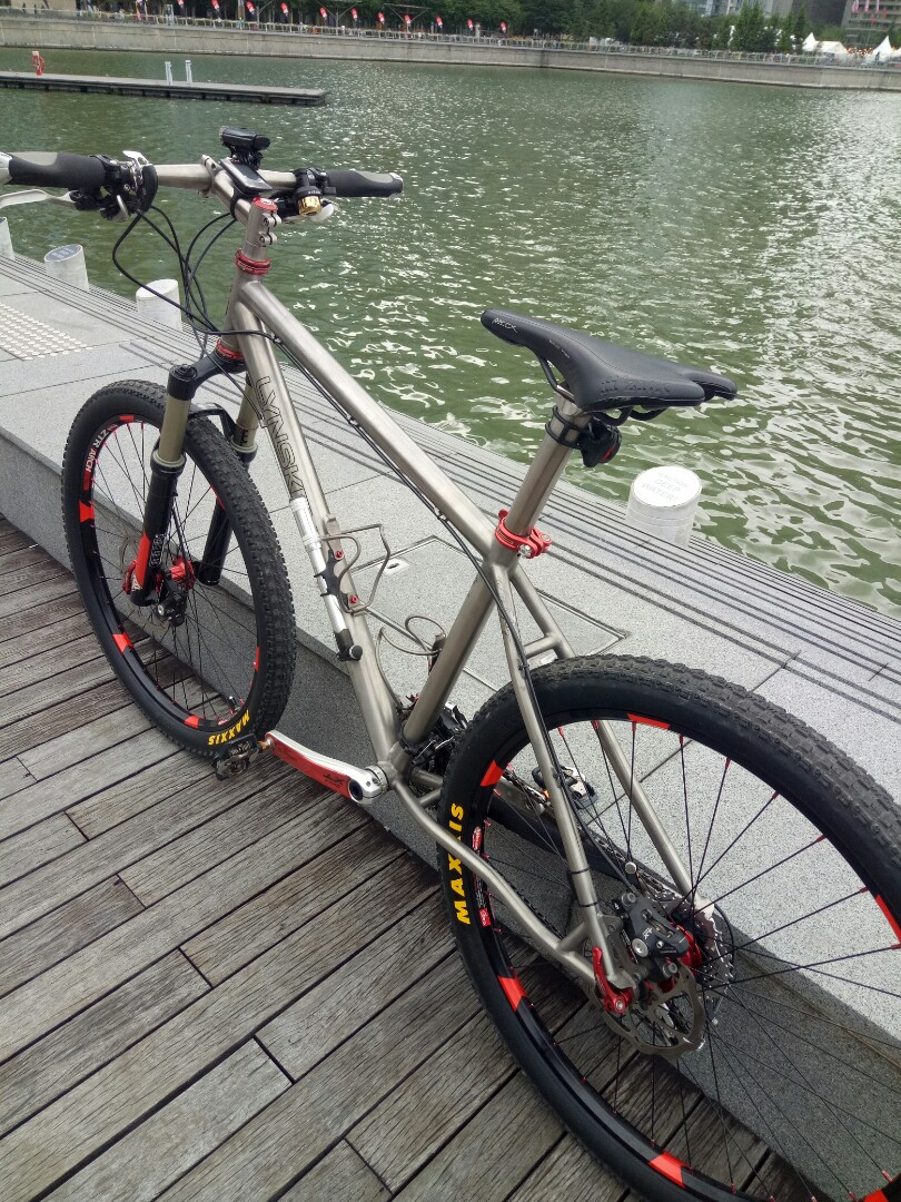 titanium mountain bike handlebars