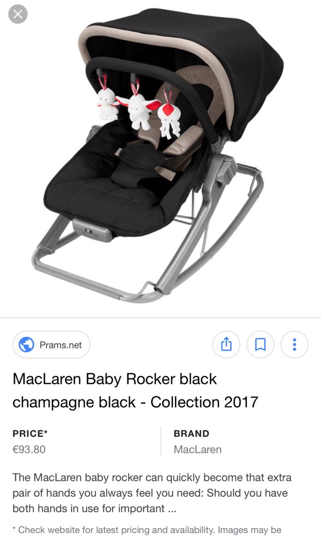 Maclaren discount rocker review