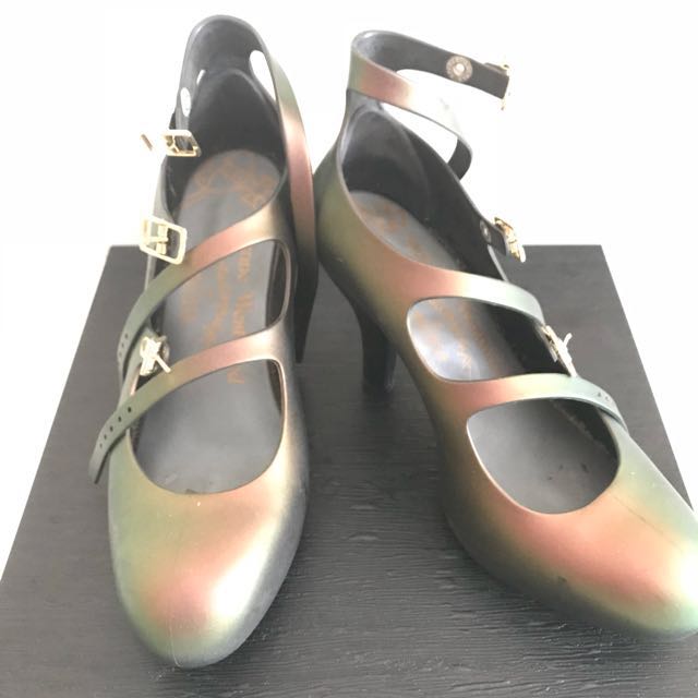 Melissa x vivienne westwood on sale orb slides