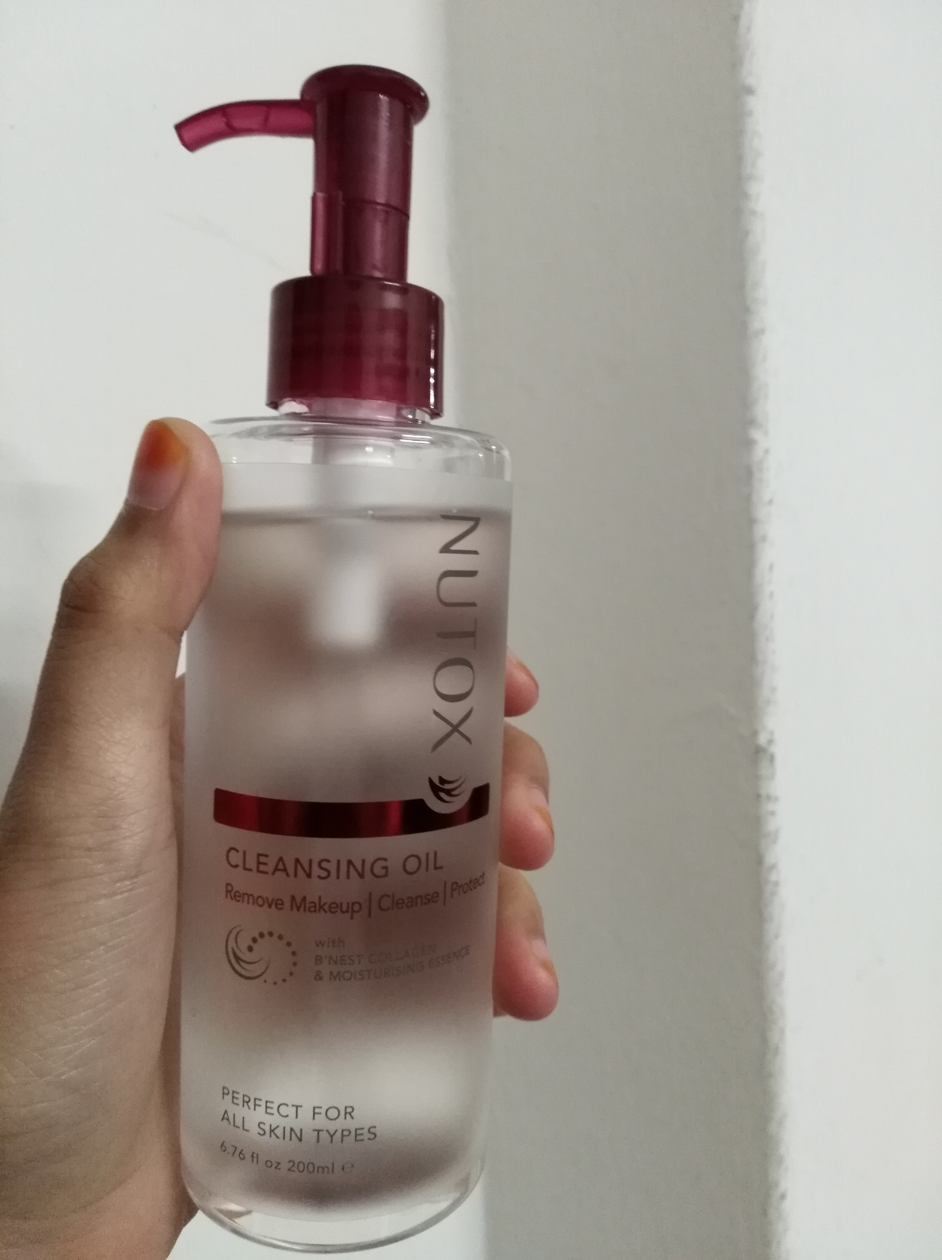 Nutox Cleansing Oil Health Beauty Skin Bath Body On Carousell