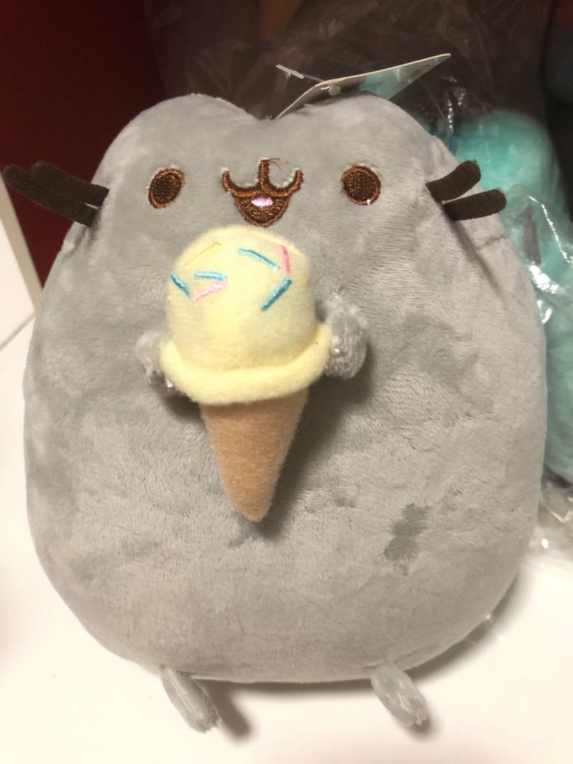 pusheen plush ice cream