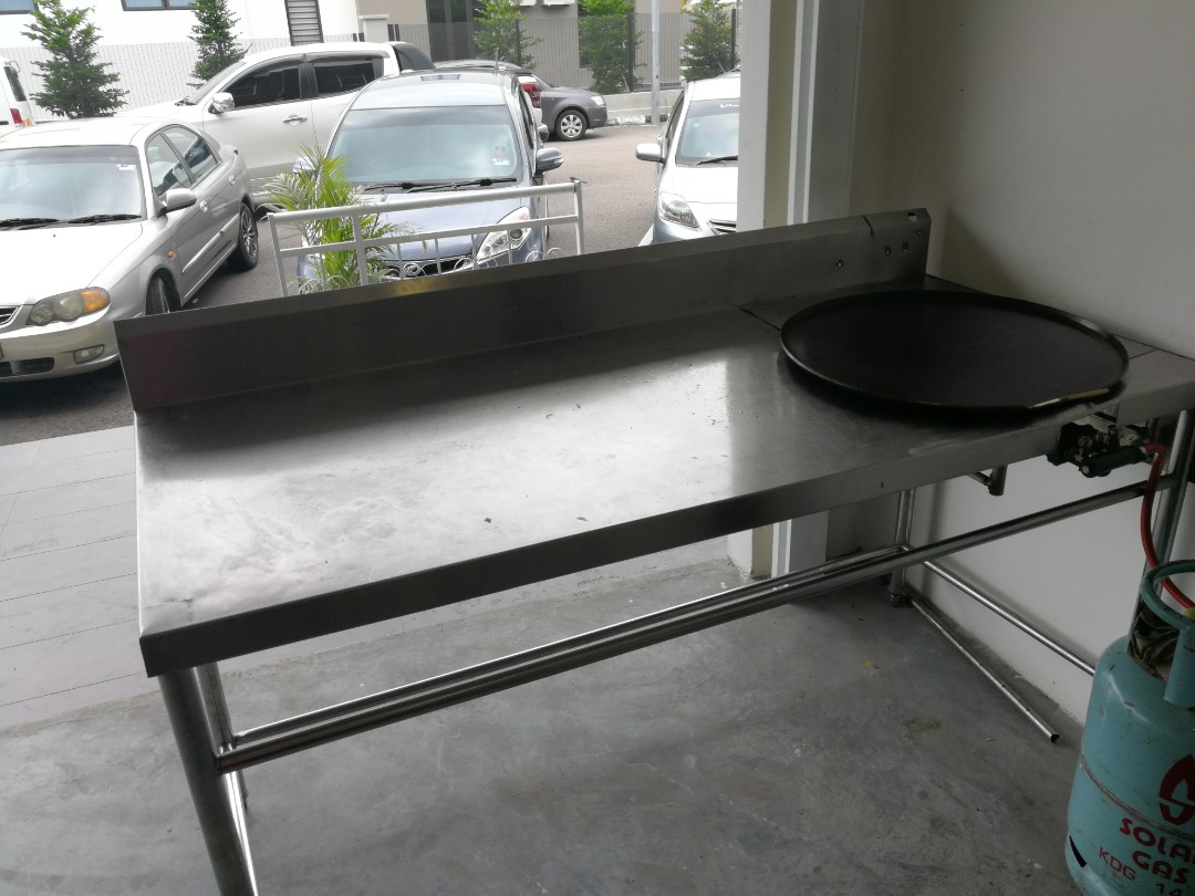 Roti Canai Table Peralatan Dapur Di Carou