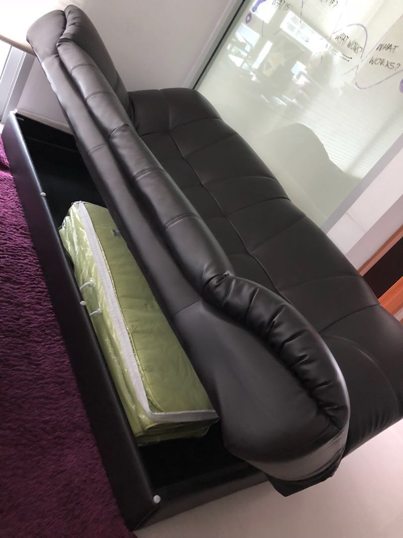 Sofa bed, Furniture & Home Living, Furniture, Sofas on Carousell