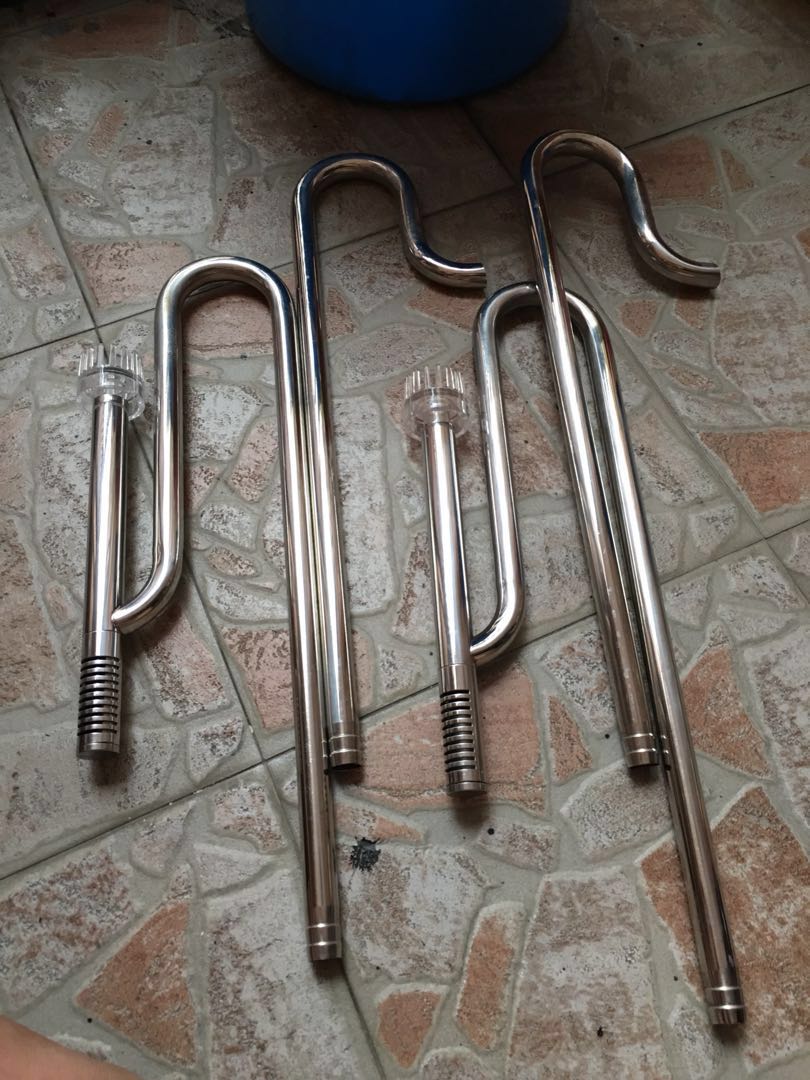 stainless steel lily pipe with skimmer set Pet Supplies Homes