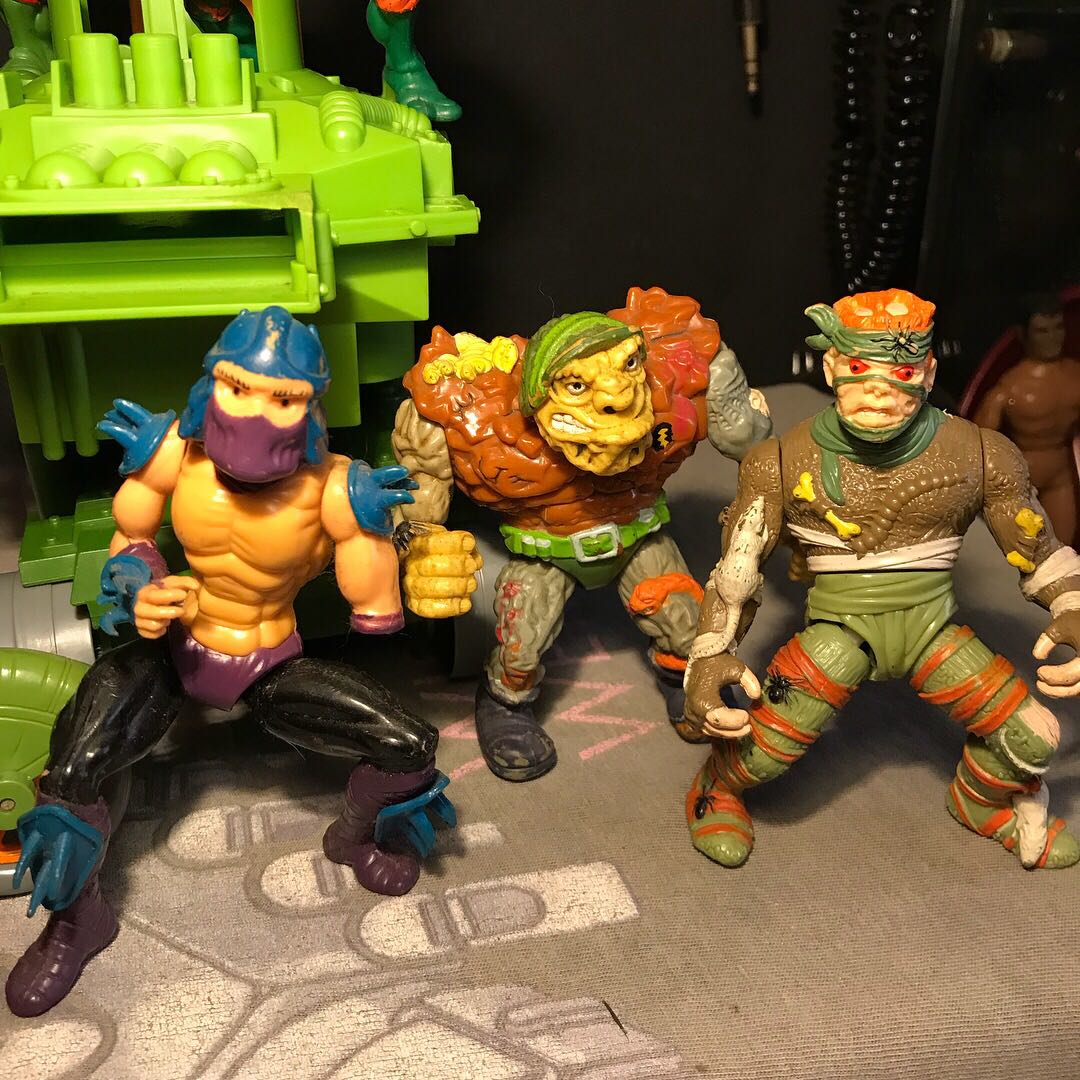 Ninja turtle villain 2025 action figures