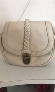 BEIGE over the shoulder small bag