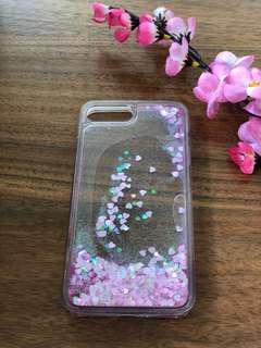 Pink Glittery Water Case